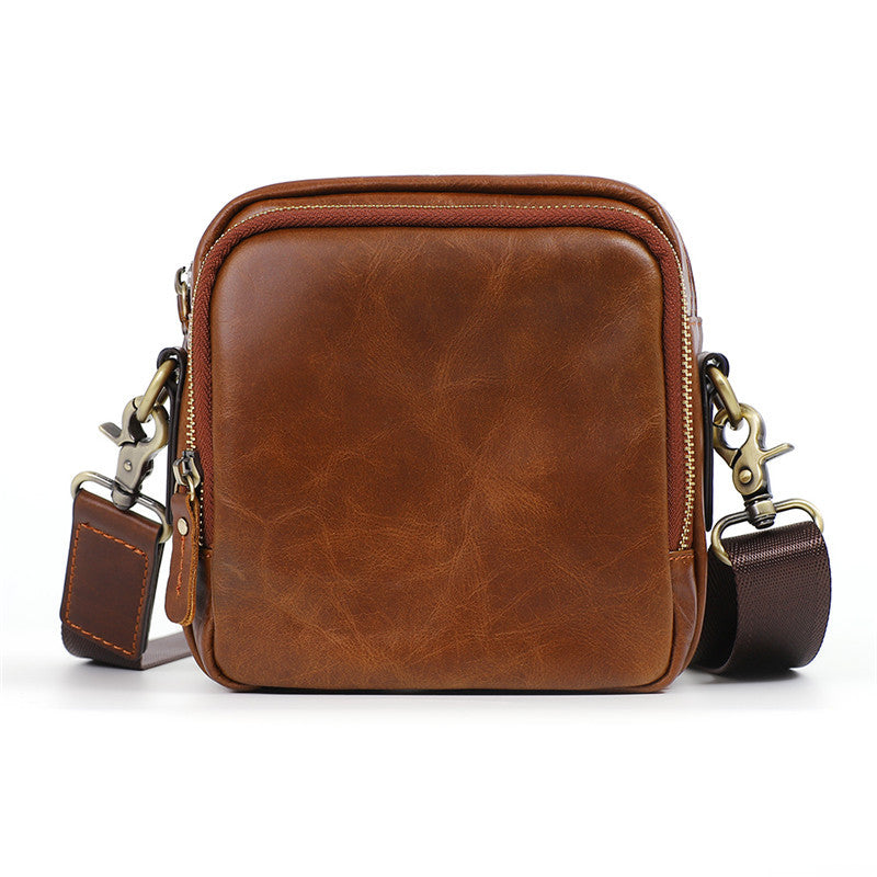 Women's & Men's & Shopping Cigarette Pants Genuine Leather Men's Waist Packs