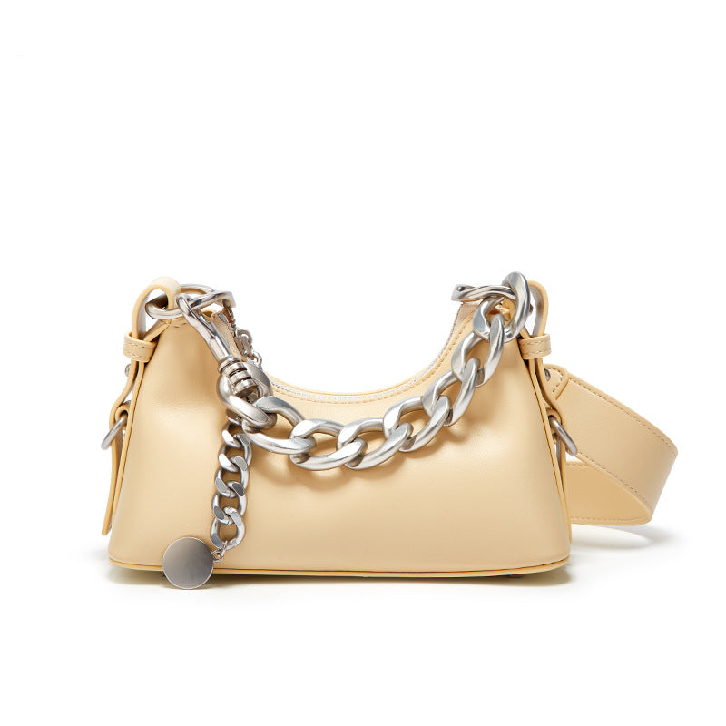 Women's Niche Underarm Korean Summer Baguette Chain Shoulder Bags