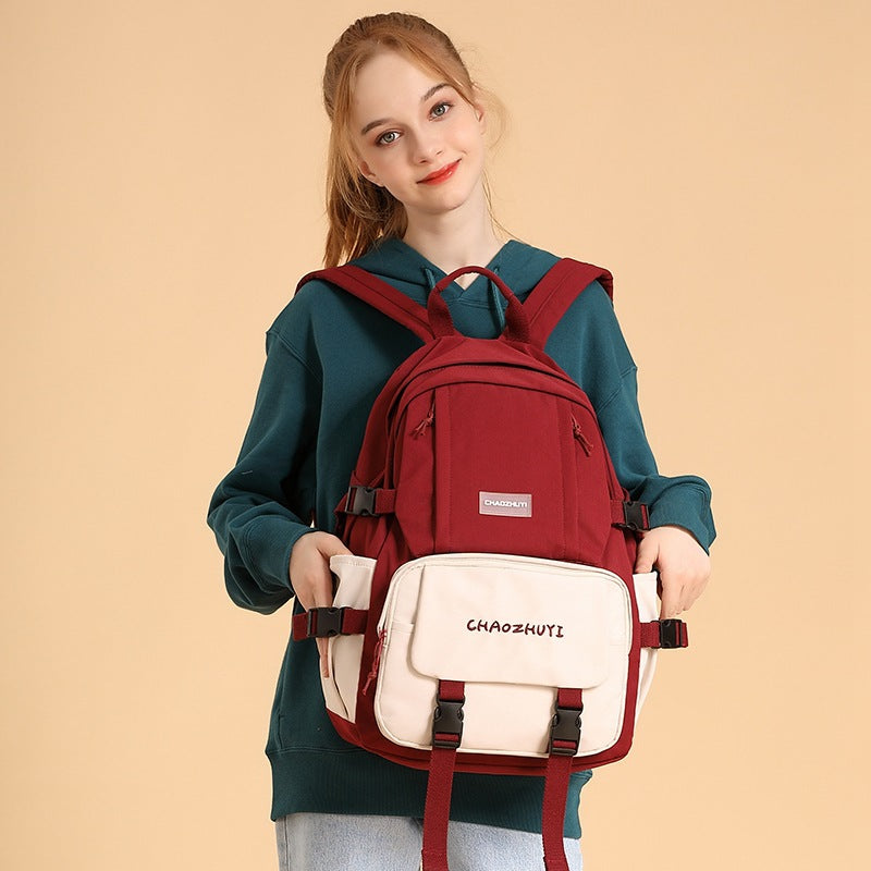 Women's & Men's & Fashion Trendy Large Capacity Korean Backpacks
