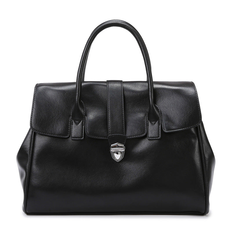 Women's Large Capacity Totes Simple Temperament Soft Tote Bags