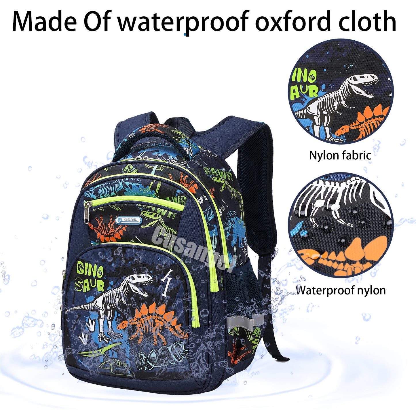 Grade To Boy Burden Reduction Spine Elementary School Students' Schoolbags