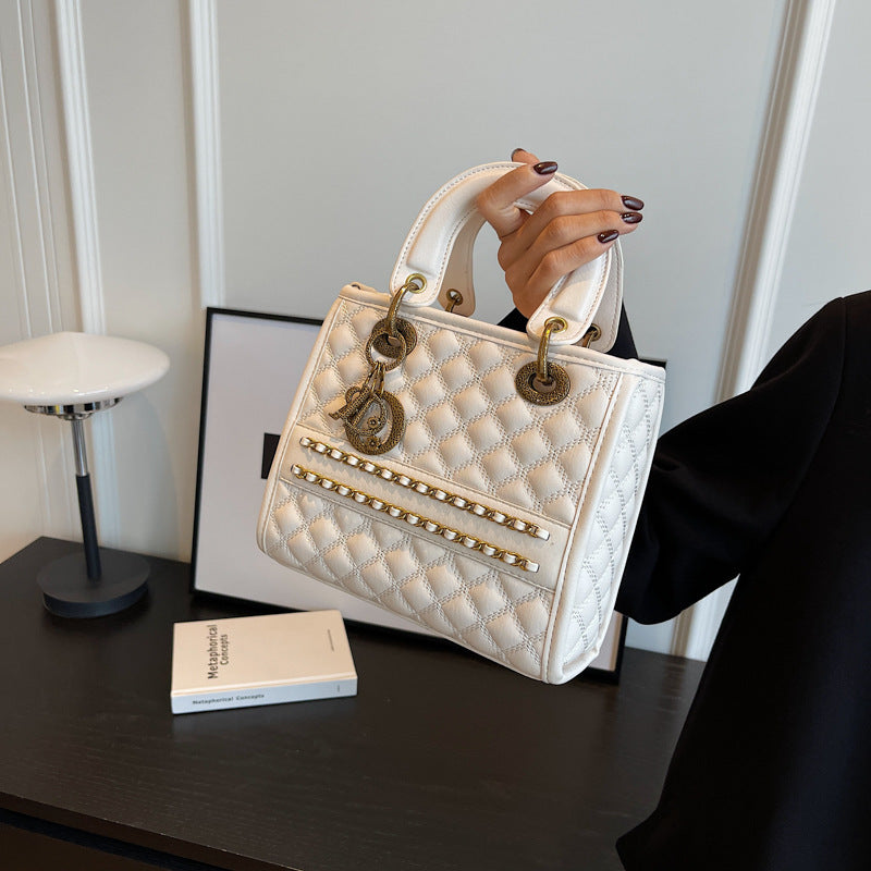 Women's Light Luxury Printed High-grade Diana Niche Crossbody Bags