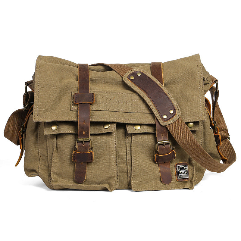 Men's For Postman Fashionable Inch Computer Leisure Men's Messenger Bags