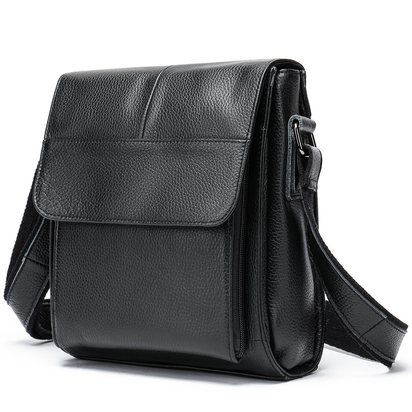 Men's Soft Leather Business Commute First Layer Men's Shoulder Bags