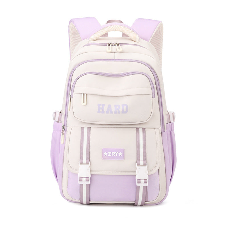Natural Fish Junior High Large Capacity Middle School Students' Schoolbags