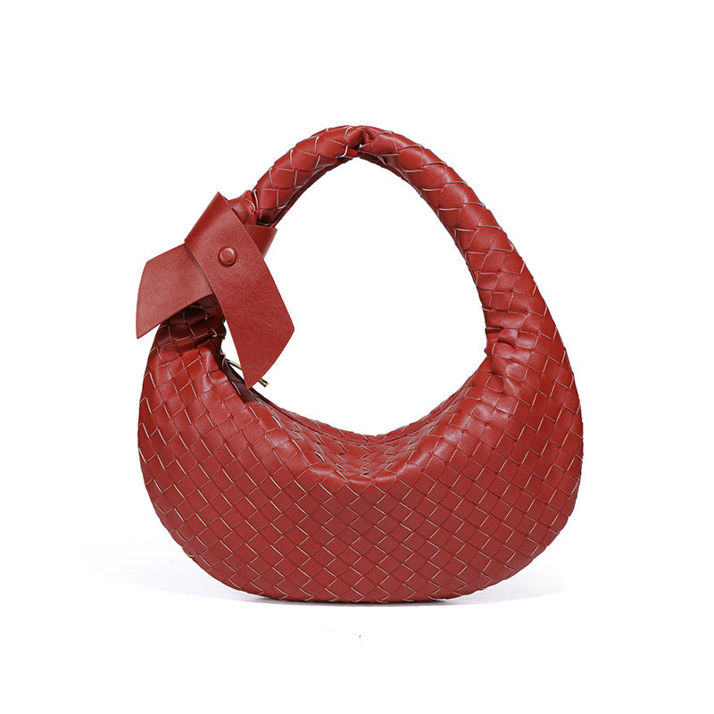 Women's Idle Style Trendy Crescent Dumpling Fashionable Shoulder Bags