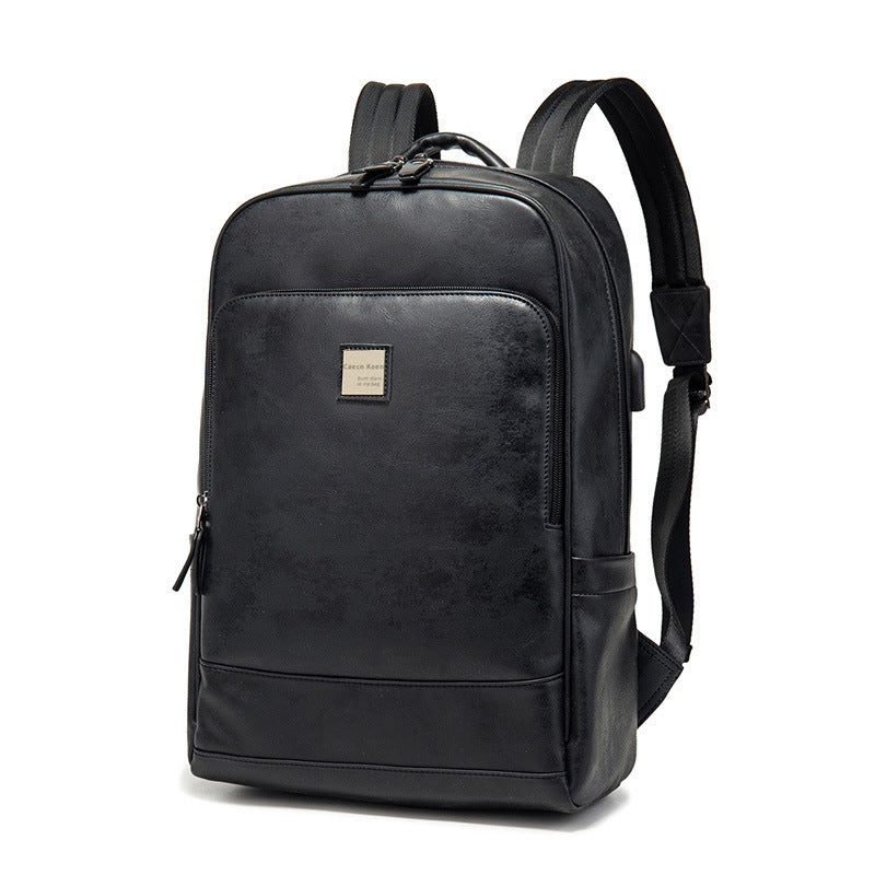 Men's Lightweight Simple Fashionable Business Computer Large Backpacks