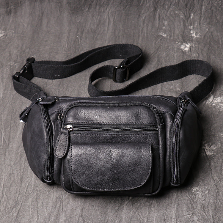 Women's & Men's & Leather Matte Top Layer Bags