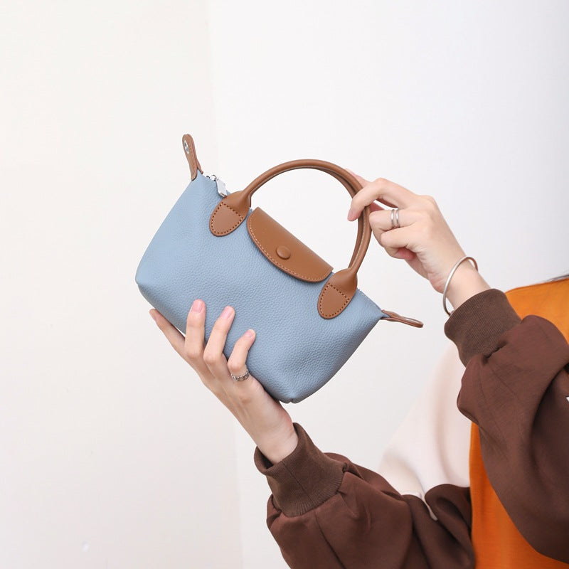 Women's First Layer Cowhide Leather Fashion Genuine Crossbody Bags