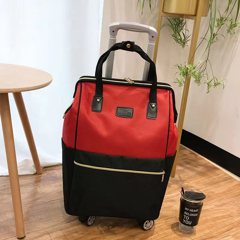 Men's Korean Style Portable Large Capacity Waterproof Travel Bags