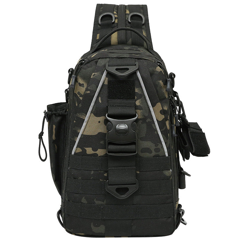 Single Lure Slanted Large Capacity Back Sports Backpacks