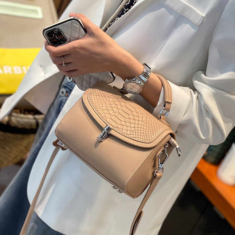 Women's Layer Cowhide Summer Light Luxury Texture Handbags