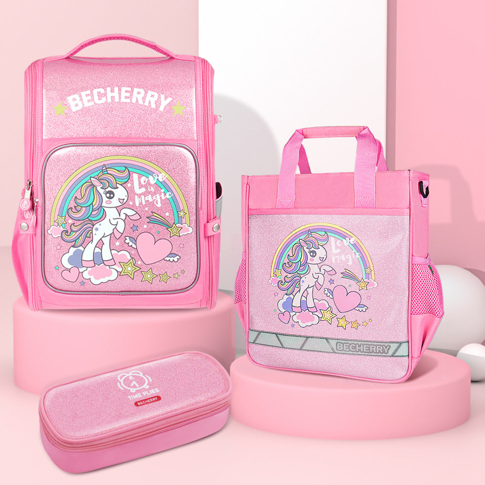 Children's Primary Grade Female Spine Protection Male Elementary School Students' Schoolbags