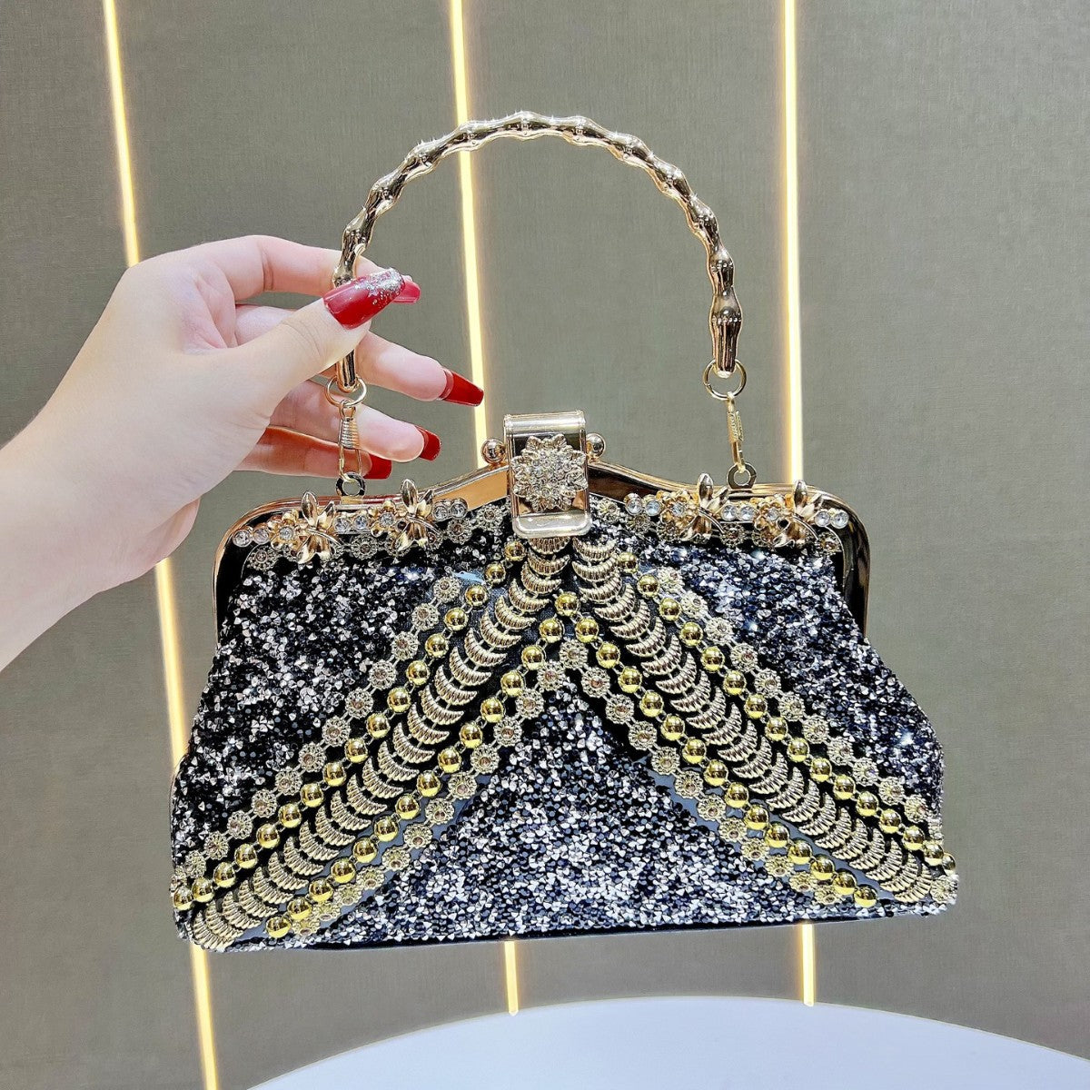 Diamond Mother-in-law Dress Garment Banquet Elegant Handbags