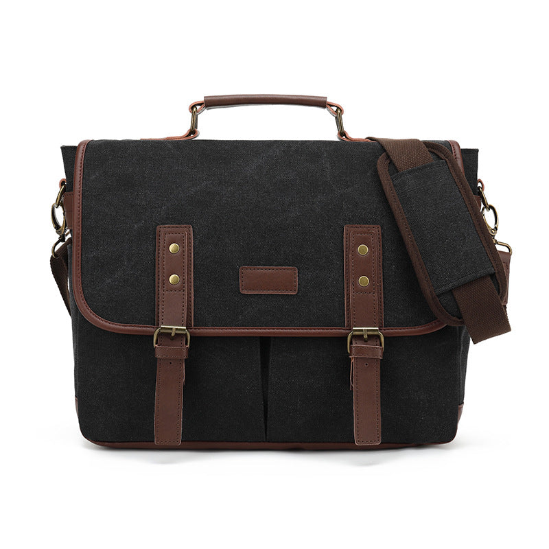 Men's Creative Trendy Canvas Portable Computer Bags