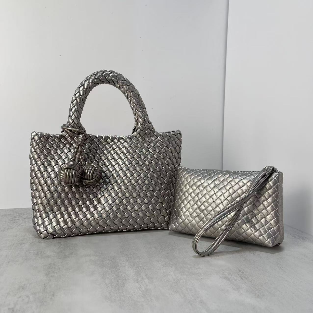 Women's Vegetable Basket Handmade Hand Carrying Leisure Shoulder Bags