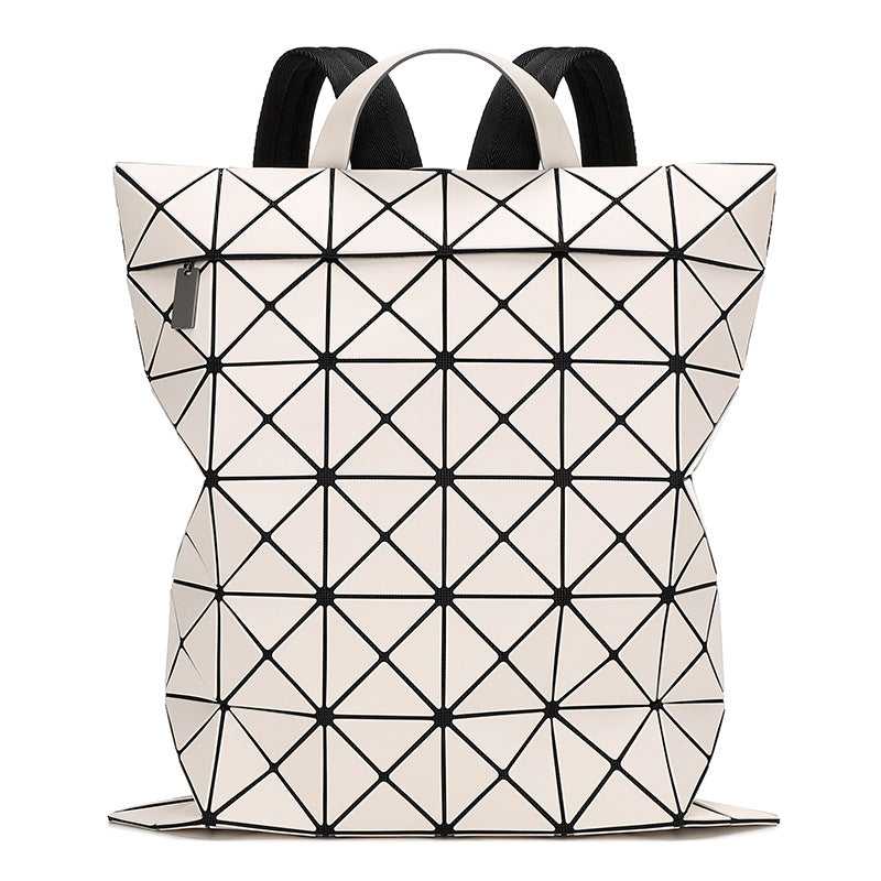 Unisex Geometric Rhombus Large Capacity Computer Backpacks