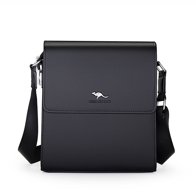 Men's Password Authentic Leather Tactile Feel Quality Men's Messenger Bags