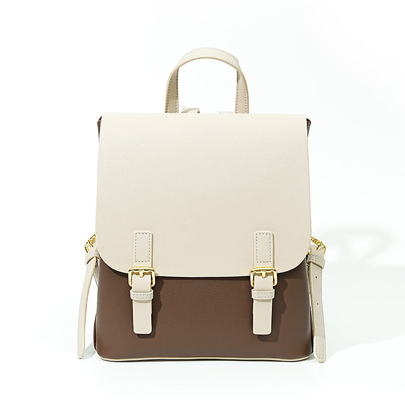 Women's Genuine Leather High-grade Large Capacity Style Backpacks