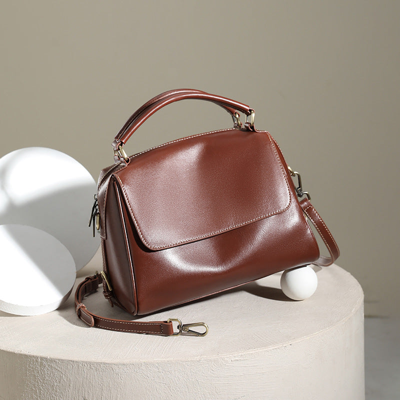 Women's Attractive First Layer Cowhide High-grade Crossbody Bags