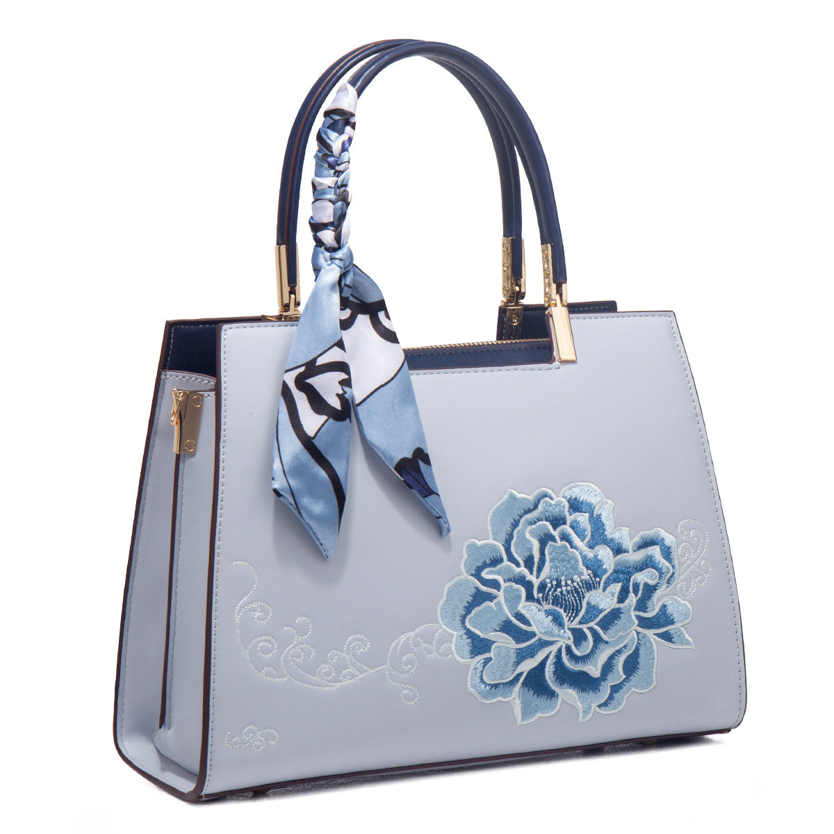 Women's Day Gift Embroidery Chinese Style Large Bags