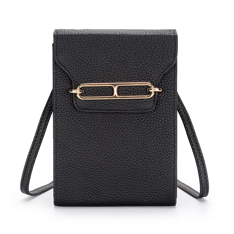 Message Fashion Pig Nose First Layer Phone Bags