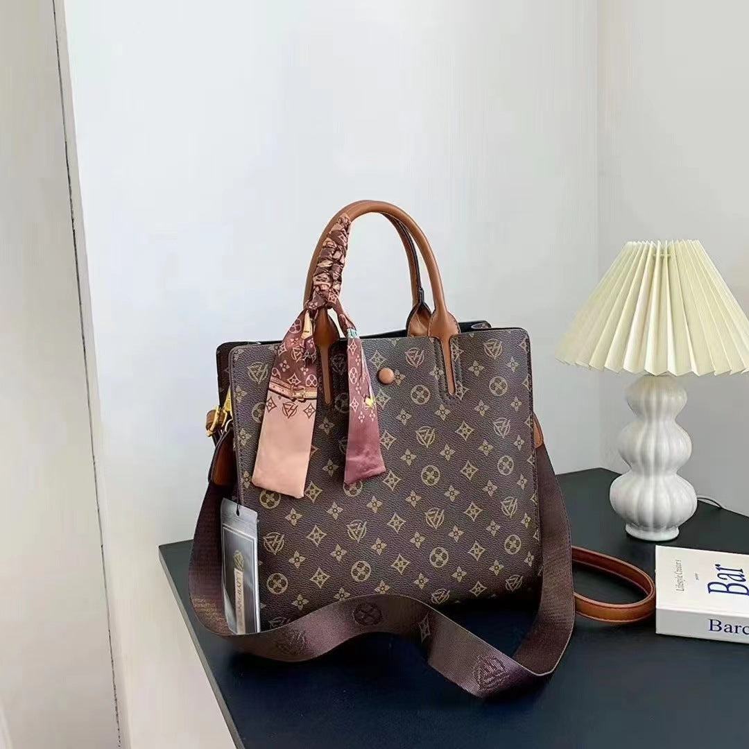 Women's Fashion Large Capacity Totes Simple Portable Tote Bags