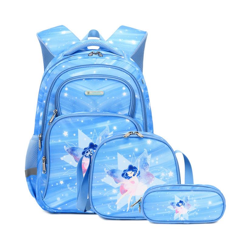 Boys Grade Stylish Lightweight Hu Ji Elementary School Students' Schoolbags