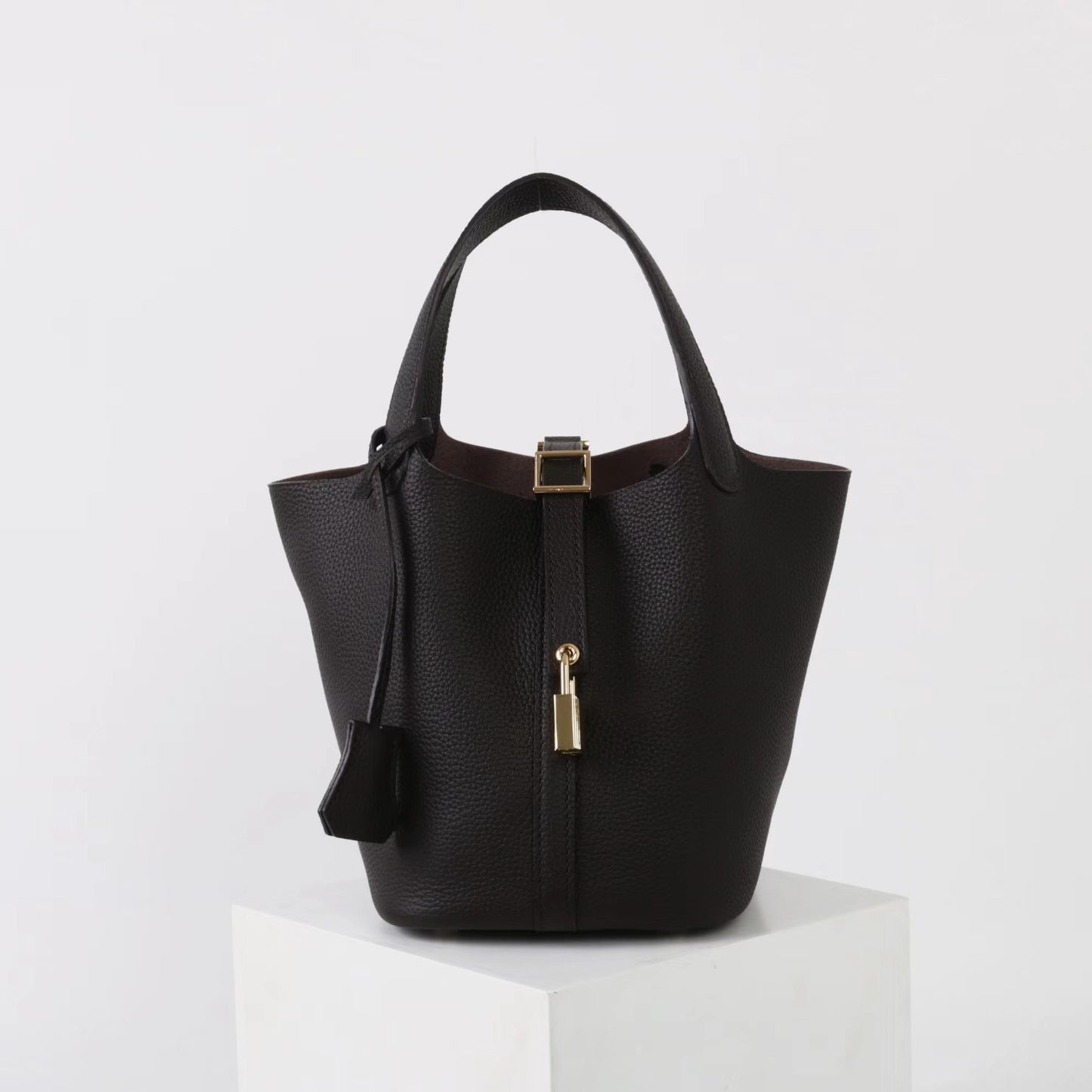 Top Layer Cowhide Home Food Basket Fashion Handbags