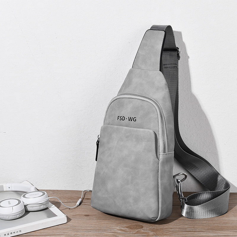 Men's Creative Korean Style Fashion Trendy Men's Chest Bags