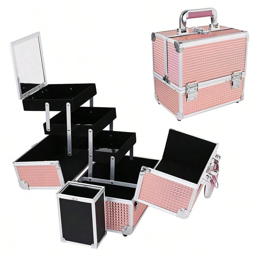 Professional Portable Cosmetics Storage Box Advanced Cosmetic Cases