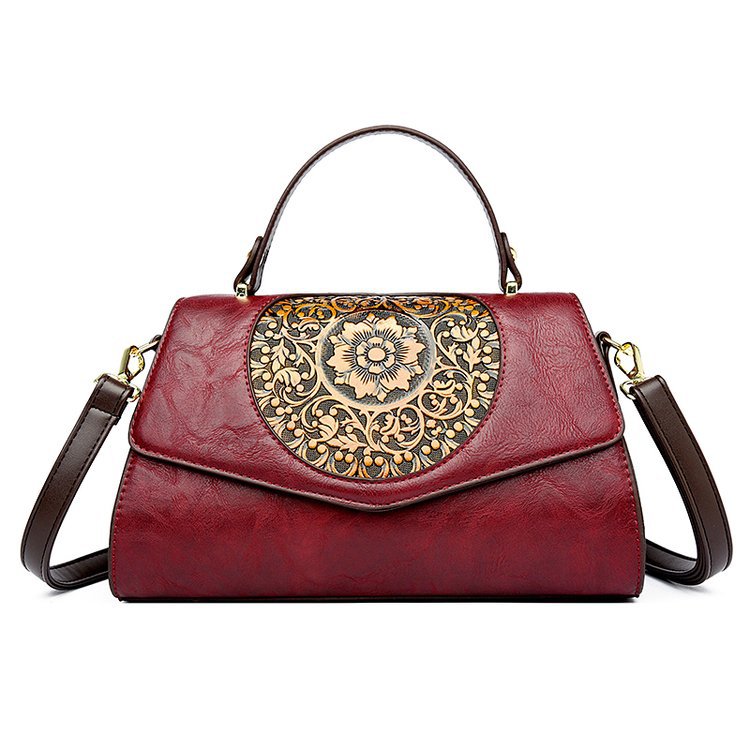 Women's Summer Large Capacity Chinese Retro Fashion Crossbody Bags