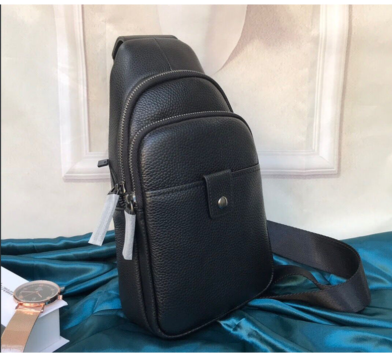 Men's Genuine Leather Business Multifunction First Layer Men's Messenger Bags