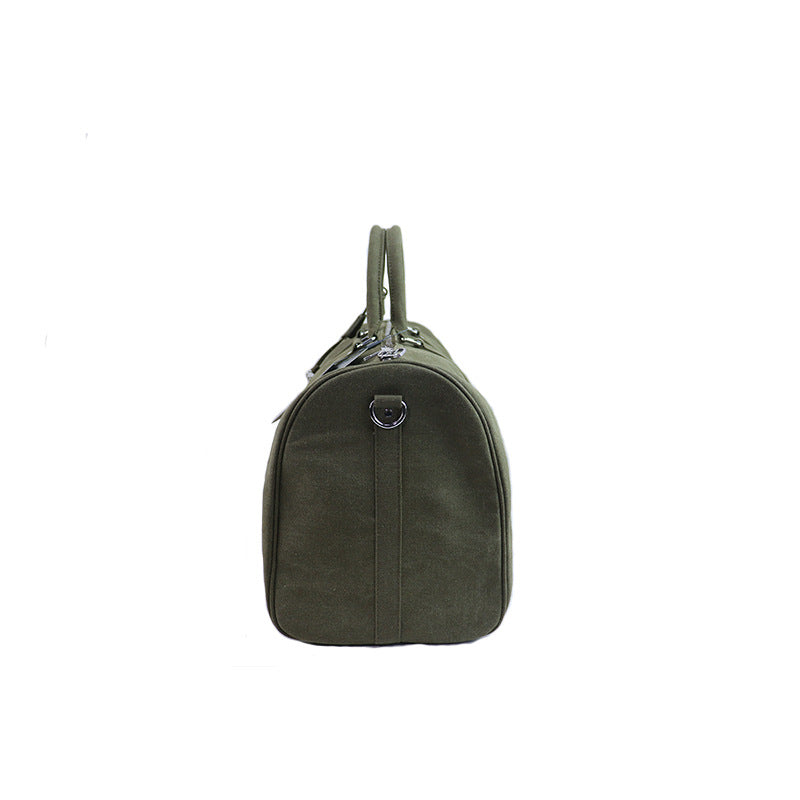 Retro Fashion Army Green Canvas Portable Travel Bags
