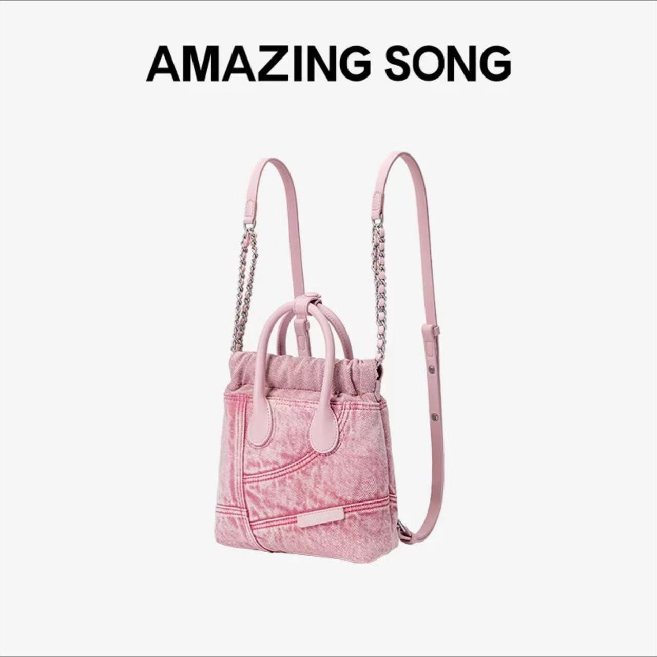 Women's Wandering Series Fashionable Large Capacity Genuine Tote Bags