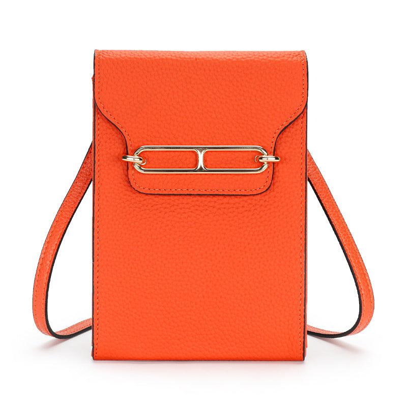 Message Fashion Pig Nose First Layer Phone Bags