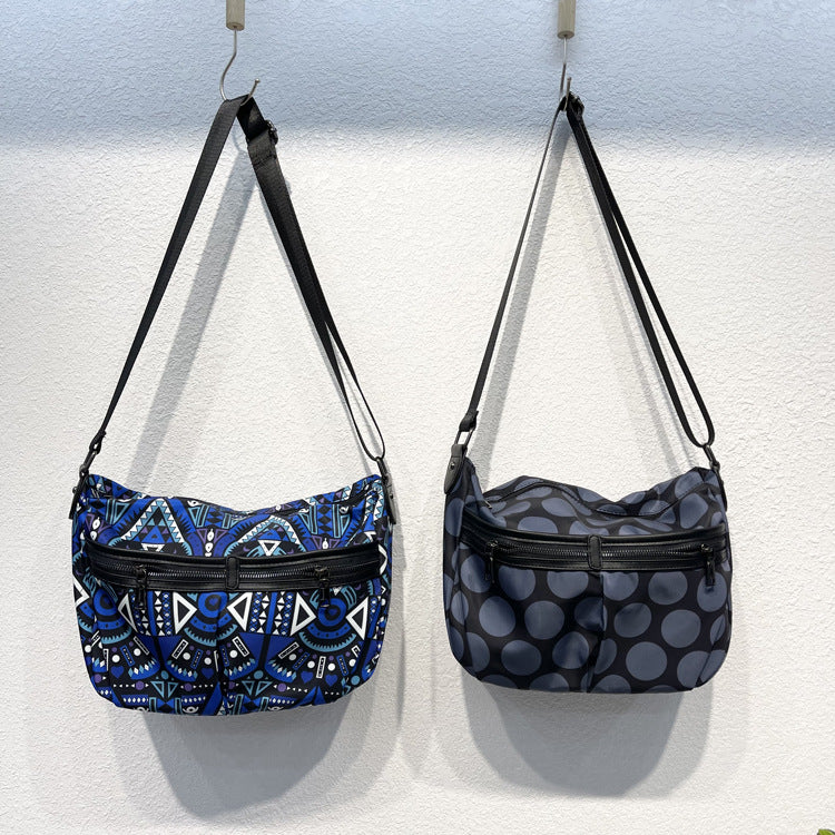 Women's Nylon Simple Lightweight Large Capacity Fashion Crossbody Bags