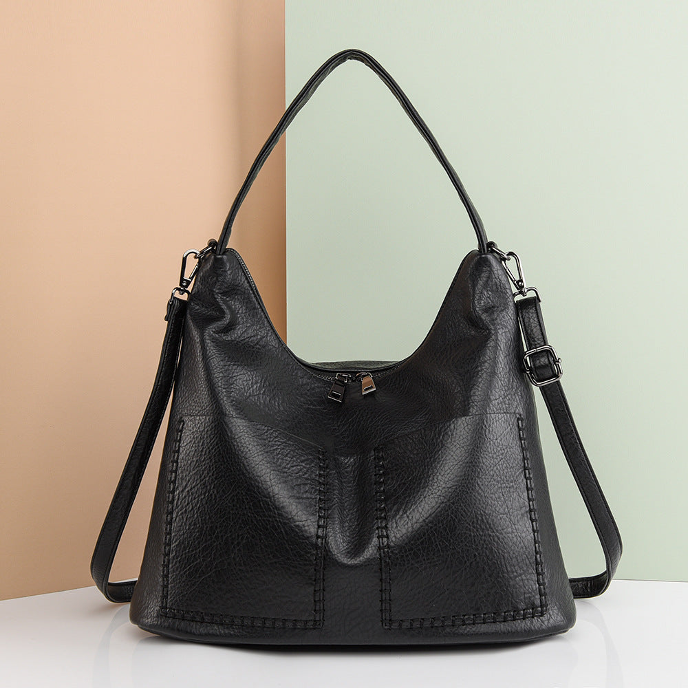 Women's Fashion Simple Large Capacity Idle Style Tote Bags