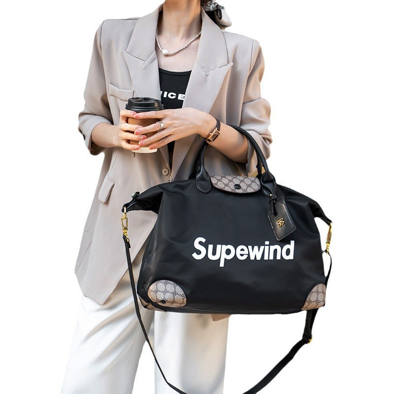 Women's Stylish Large Capacity Fashion Fitness Travel Bags