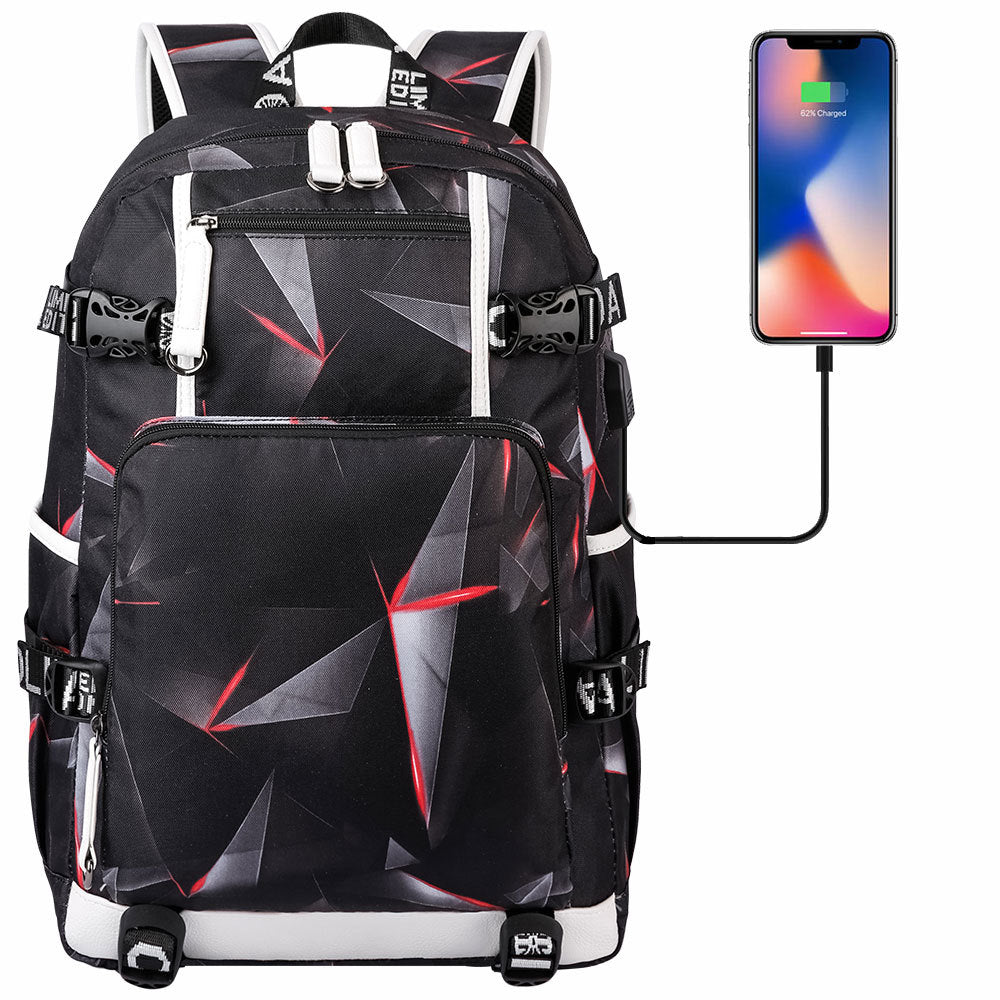 Women's & Men's & One Distribution Preferred Earphone Leisure Middle School Students' Schoolbags