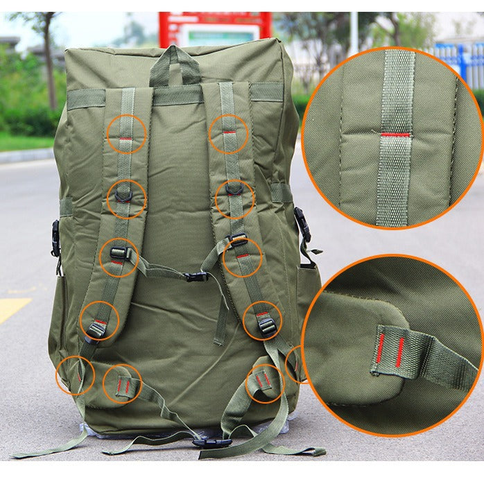 Men's Fan Large Capacity Marching Shiralee Mountain Backpacks