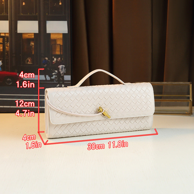 Hand-woven Everyday Joker Baguette Fashion Horizontal Handbags