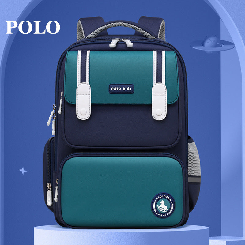 Primary Boys Burden Relief Spine Protection Elementary School Students' Schoolbags