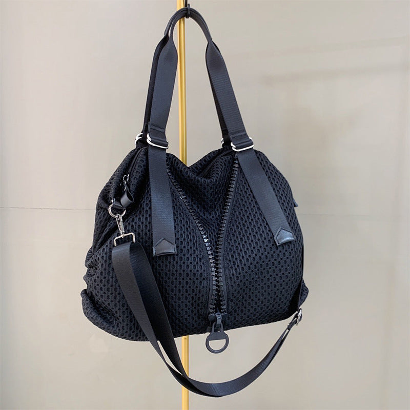 Women's Nylon Net Cloth Large Capacity Trend Shoulder Bags