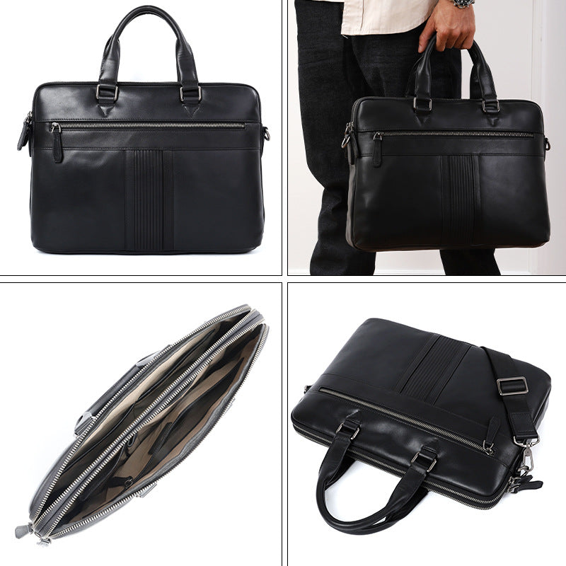 Men's High-grade Business Large Capacity Computer Waterproof Commuter Men's Briefcases