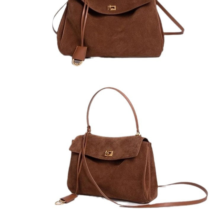 Leather Kelly Cowhide Large Capacity Commuter Bags