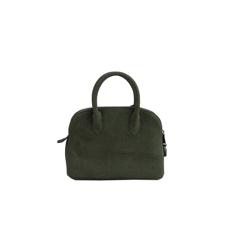 Women's Fashion Classic Retro Canvas Shell Iti Handbags