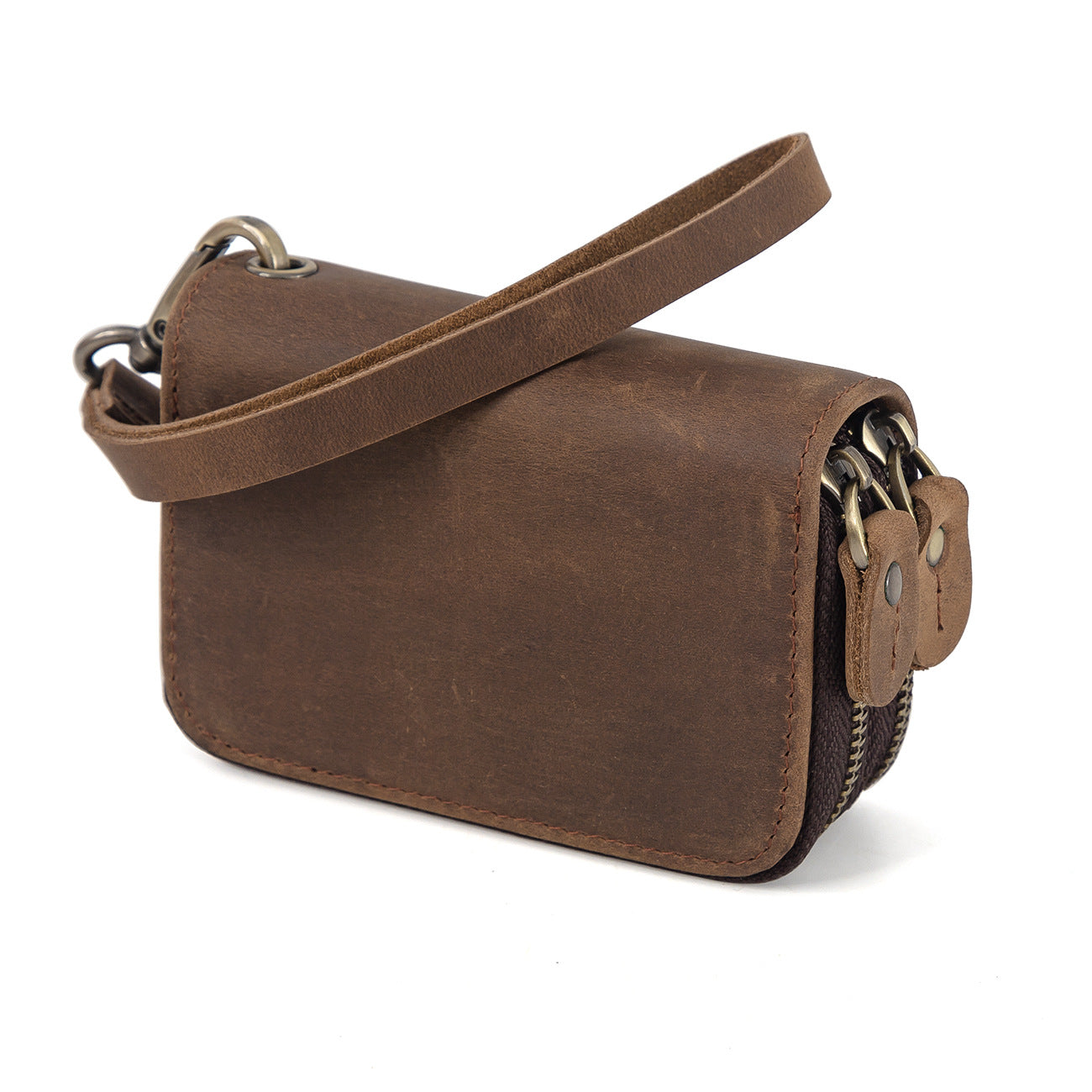 Retro Leather Crazy Horse Car Hand Bags