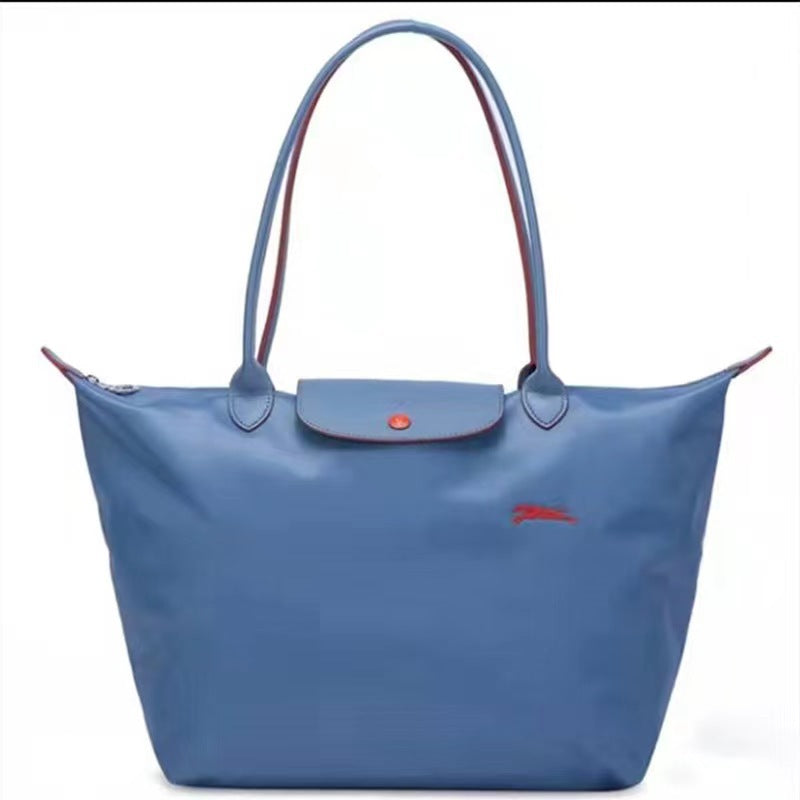 Women's French Large Capacity Commuter Portable Nylon Bags