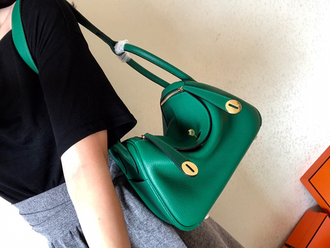 Women's Genuine Leather Lindy Mini Sized Doctor Shoulder Bags